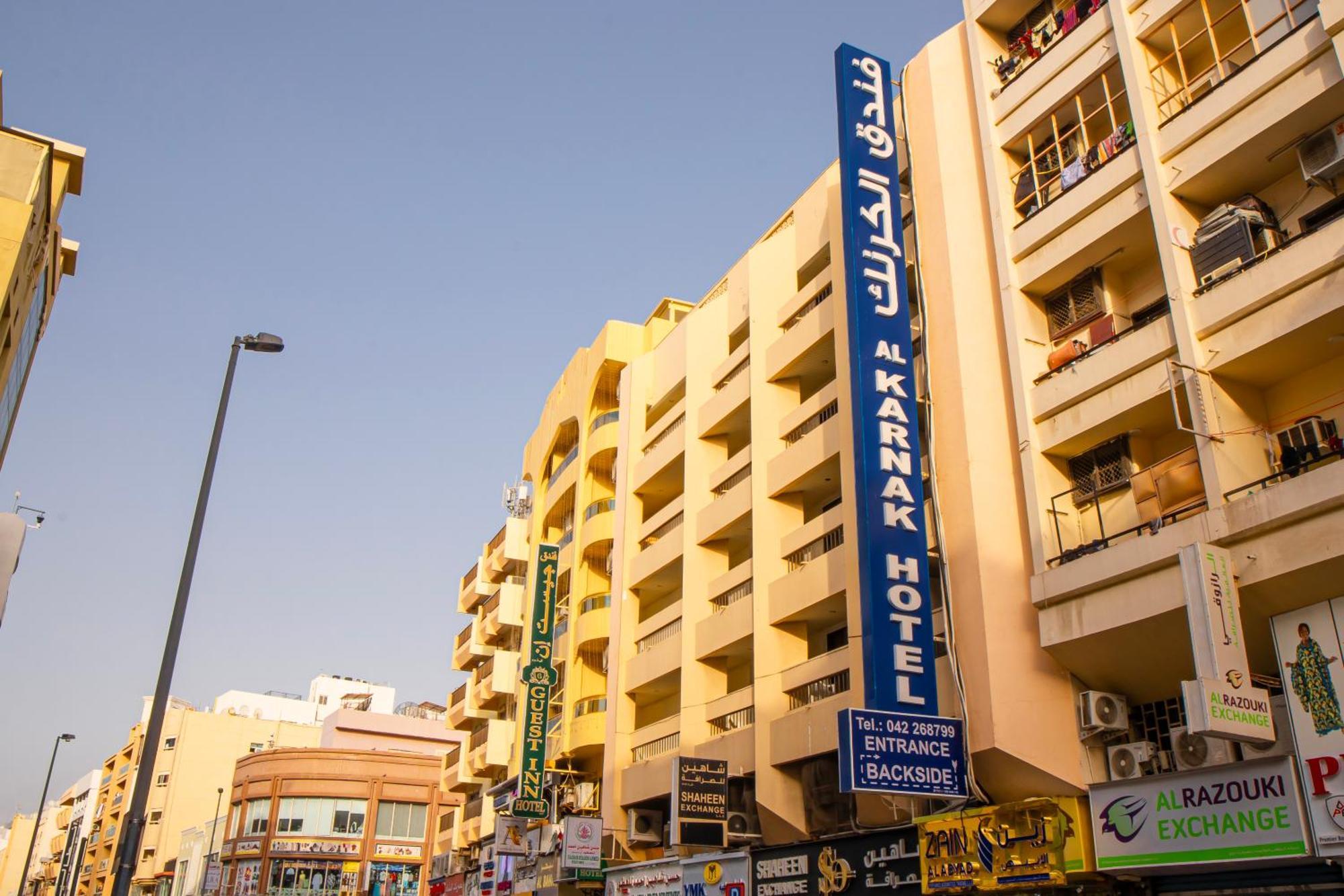 Al Karnak Hotel Dubai Exterior foto
